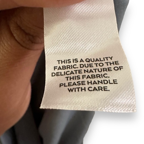 NWT Lulu’s Slate Blue Remarkably Dreamy Satin Off Shoulder Maxi Dress HOCO XL - Picture 16 of 16